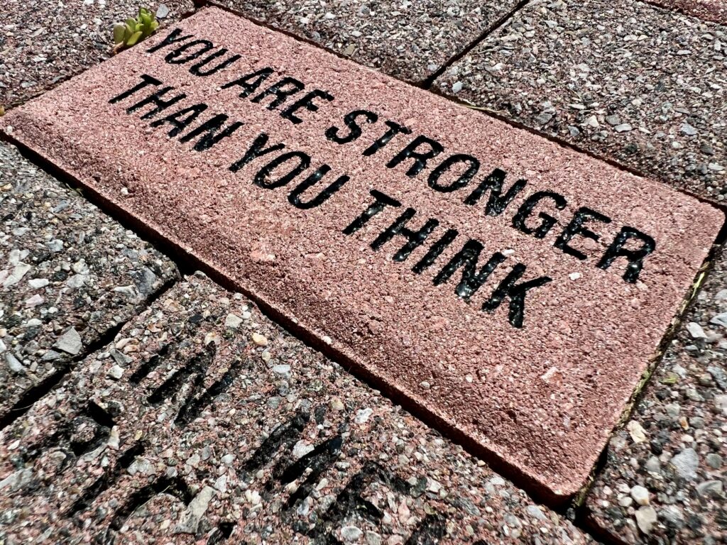 You are stronger than you think quote